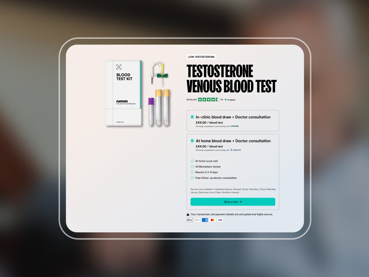 Numan Testosterone Deficiency